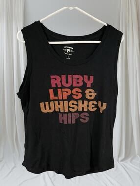 Miranda Lambert Ruby Lips And Whiskey Hips Black Large